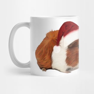 Guinea pig In Santa Hat Mug